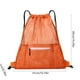 thumbnail image 3 of Mochila Deportiva con Cordón Ajustable | Fibra de Poliéster | Cierre con Cordón | Gran Capacidad | Malla Transpirable | Naranja | 49 X 41 Cm, 3 of 6