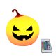 thumbnail image 2 of Xihbxyly Luz Nocturna Tipo Calabaza, Recargable Por Usb, Luz Led Colorida, 8 Colores Ajustables, Control Remoto, Decoración Navideña, Uso En Exteriores, Hogar, Hotel, 115 X 115 X 145 Mm., 2 of 5