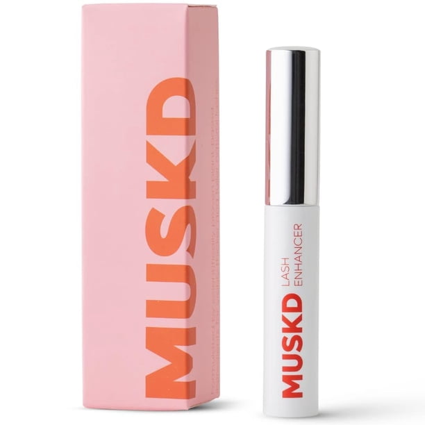 Sérum para el crecimiento de pestañas MUSKD Lash Enhancer, 3 ml, natural, vegano