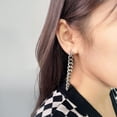 thumbnail image 6 of Chain Earrings Minimalist Tassel Earrings with Chain Stainless Steel Dangle, 6 of 16