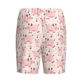 thumbnail image 4 of Picia Pig Pajama Shorts for Men, Men's Pajama Bottoms, Sleepwear,Short Pajama Pants-Medium, 4 of 9