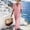 Pink, variant on Flowy Dresses for Women V Neck Short Sleeve Shift Maxi Boho Casual Daily Wear Summer Trendy Beach Vacation Womens Dress 2026 Yellow S