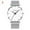 Silver I, variant on PPgejGEK Watches for Women Couple Men and Women Fashion Thin Watches Business Stainless Steel Mesh Quartz Watch up to 65% off
