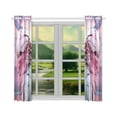 thumbnail image 3 of BSDHOME Galah Window Curtain Kitchen Curtain 26x39 inches (Two Piece), 3 of 3