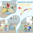 thumbnail image 6 of 9-Piece Soft Play Climbing for Toddlers, Climb and Crawl Playset, Baby Foam Climbing Blocks for Toddlers, Toddler Climbing Toys Indoor, Soft Foam Toys for Kids Crawling and Sliding, Blue Multi, 6 of 7