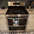 thumbnail image 3 of Japanese Chin Spring Path Kitchen Towel, 3 of 5