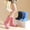 Pink, variant on Women Casual Rain Boots,Mid Calf Waterproof Outdoor Comfortable Height Increasing Heel