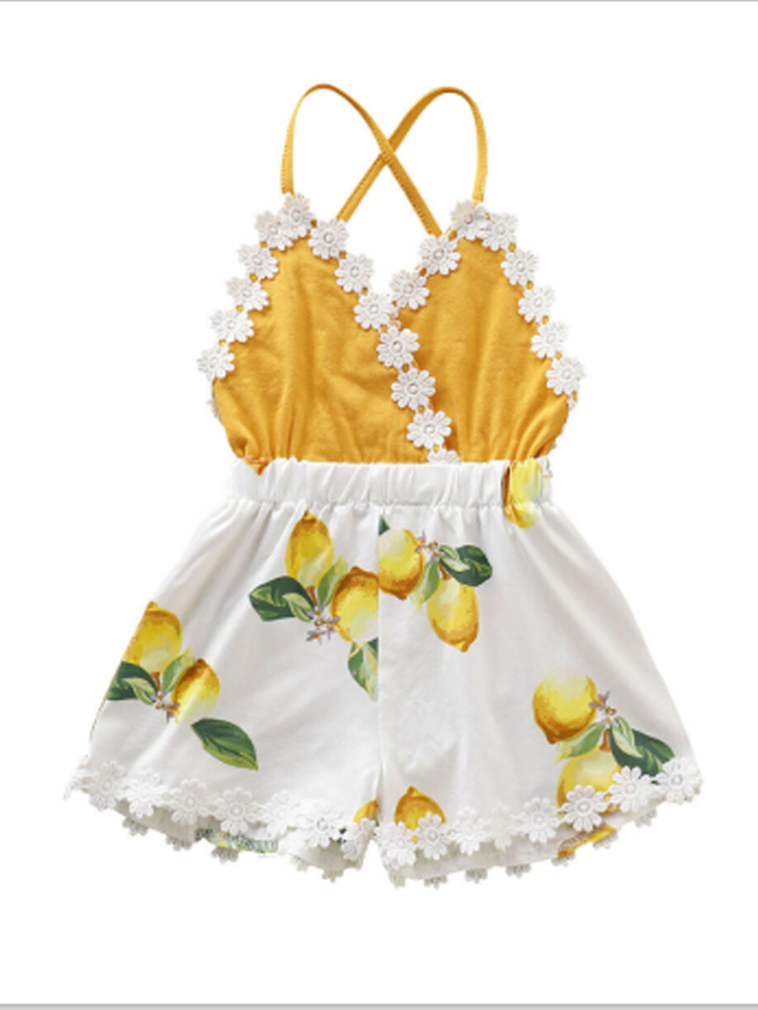baby girl lemon outfit