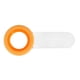 thumbnail image 4 of Elevador de inodoro portátil, funda para asiento de inodoro, asa moderna para asiento de inodoro, Closestool Naranja, 4 of 9