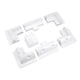 thumbnail image 4 of Roof Corner Bracket, Solar Panel Mounting Bracket Protective ABS White Anti UV Drill Free 7PCS For RV ANGGREK Otros Deportes, 4 of 8
