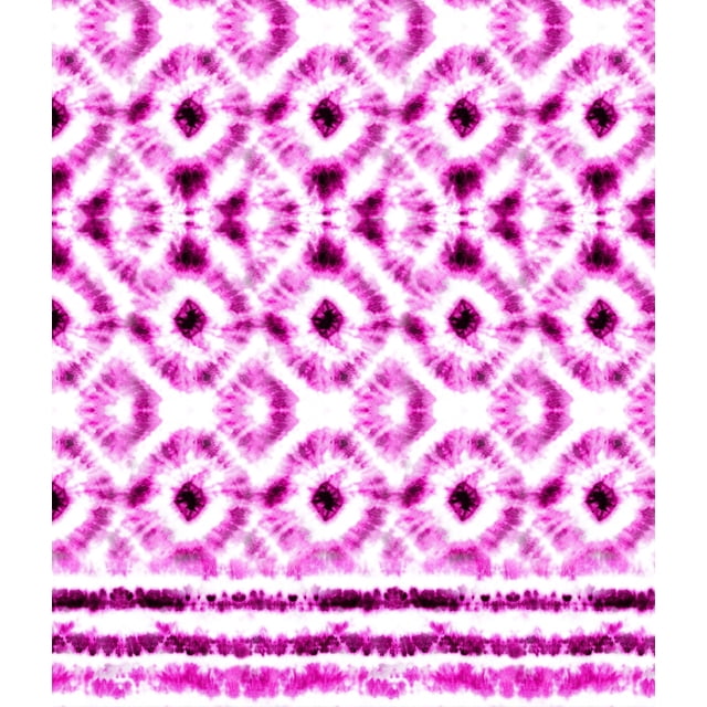 Soimoi Modal Satin Fabric Tie & Dye Panel Decor Fabric Printed Yard 42 Inch Wide
