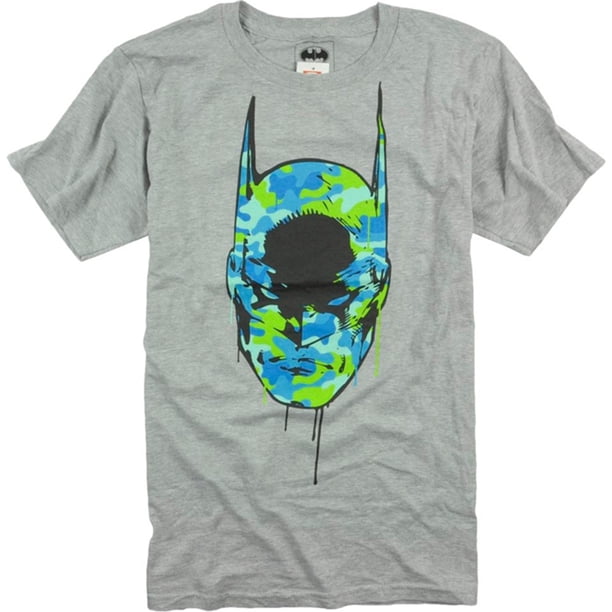 Ecko Unltd. Camiseta con estampado de camuflaje de colores para hombre, gris, grande