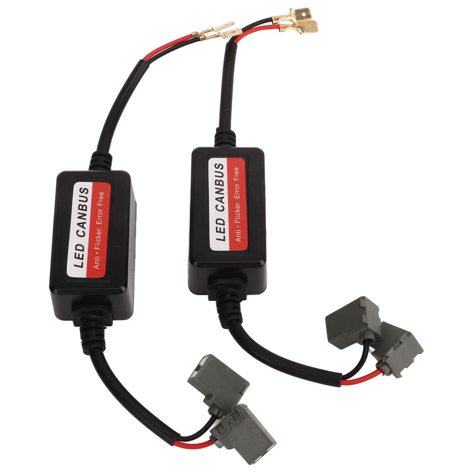 Decodificador de faros, 2 piezas de luz LED H1, decodificador LED ...