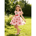 thumbnail image 2 of Tulle Dress for Girls Cherry Dresses Toddler Cotton Sundress 2-3 Years/969, 2 of 7