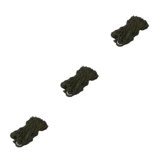 Greeniant Hamaca de malla de cuerda de nailon, silla columpio para dormir, muebles, cama colgante, jardín, ligero para senderismo, adultos, Type1 NO1