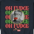 thumbnail image 3 of A Christmas Story - Oh Fudge Stacked - Men's Crew Neck Fleece Pullover, 3 of 5