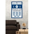 thumbnail image 2 of NHL Toronto Maple Leafs - Champions 16 Wall Poster, 22.375" x 34", 2 of 2