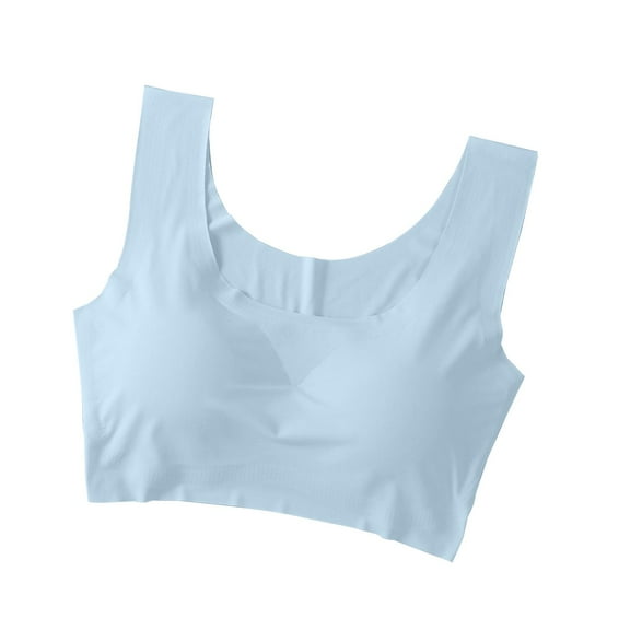 frariair Ladies Maximum Control Sports Bras Breathable Activewear Crop Top For Large Bust Support And Gym Fitness Training Blue