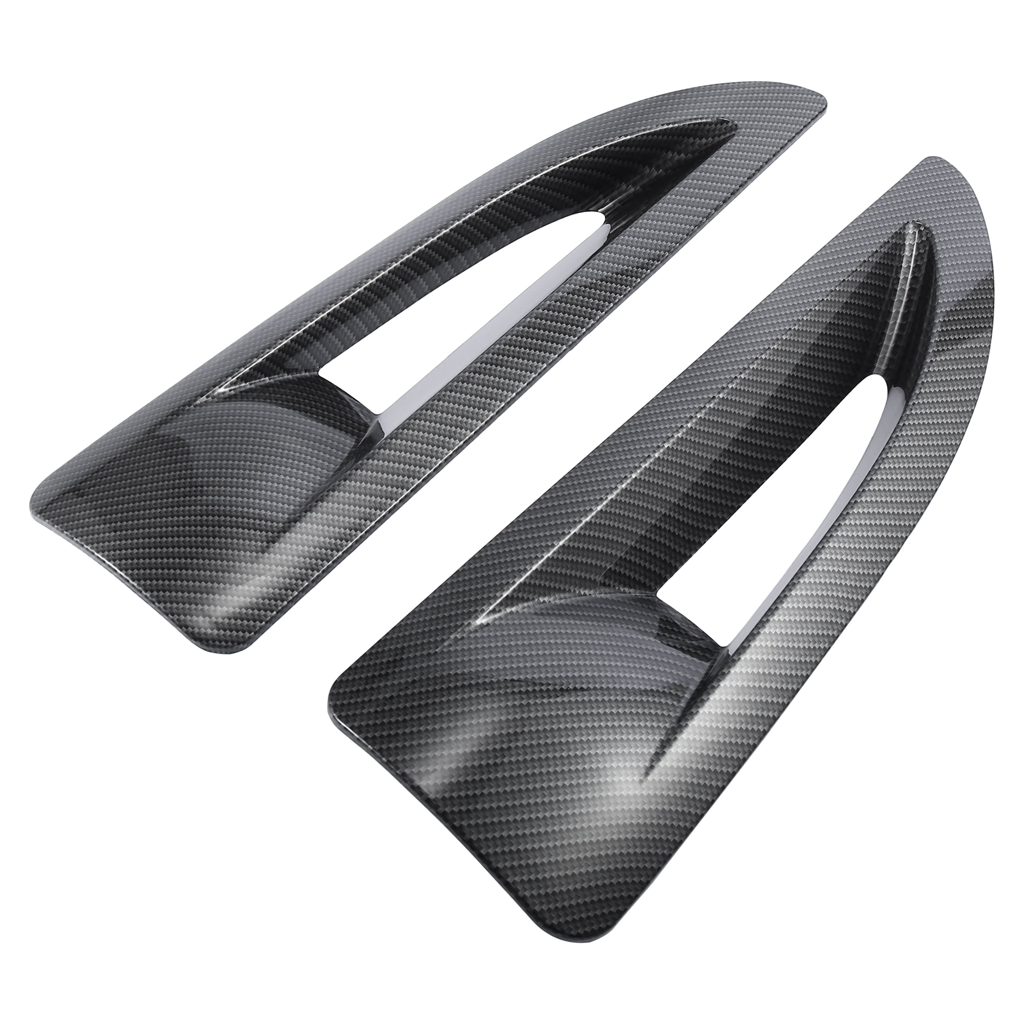 Unique Bargains Pair Black Hood Side Air Vents Cover for Jeep Wrangler JK JKU Unlimited Rubicon 2007-2017