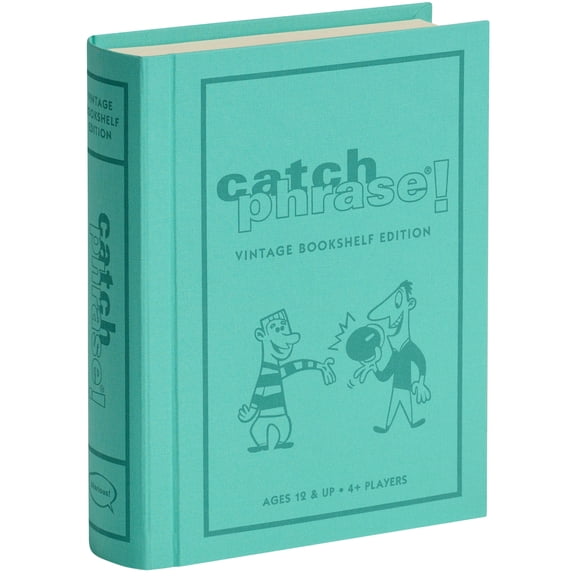WS Game Company Catch Phrase Vintage Bookshelf Edition Family Party Game