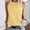 X-Yellow623, variant on YMNXA Women's Tank Top Sleeveless Round Neck Striped Print Comfortable Breathable Basic Camisoles For Casual Daily Wear And Layering,Black,L