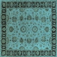 thumbnail image 1 of Ahgly Company Indoor Square Oriental Light Blue Traditional Area Rugs, 8' Square, 1 of 4