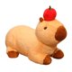 thumbnail image 3 of Carpincho de peluche de juguete, muñeco suave, sofá, decoración del hogar, figura de felpa única y bonita, Animal relleno para bebés, niños, niñas, mentira 30cm, 3 of 8