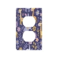thumbnail image 3 of Switch Panel Switch Decoration 2.76x4.53x0.28 Inches Unused Outlet Cover Switch Plate Wall Plates Living Room Kitchen Bedroom Study Switches Elephant Giraffe, 3 of 8