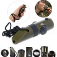 thumbnail image 2 of 7 in 1 Whistle W/ Compass&Thermometer Outdoors Emergency Gear Survival, 2 of 3