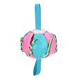thumbnail image 1 of Flying Dog Ball, Portable Flattened Interactive Plastic Rebounding Multi Functional Dog Flying Saucer Ball  For Pet For Outdoor Blue,Red,Yellow Blue, Blue,Red Green, 1 of 8