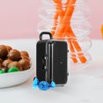 thumbnail image 2 of CIMAXIC Wedding 12pcs Mini Suitcase Favor Box Travel Candy Box Clear Plastic Storage Box Small Reception Candy Boxes for Celebrations Wedding Party Favor Decorations,2.99"X2.01"X1.5", 2 of 5