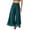 Dark Green, variant on Gaukiv Womens Chiffon Wide Leg Pants Flowy Sheer Overlay Casual Trousers Dark Green XL