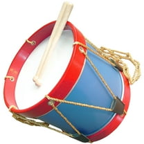 Niceauty Kids Snare Drum Set with Drum Sticks for Playing Use Multi Color Synthesis Material 7 Inch