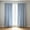 Blue, variant on Curtain No Drill Magic Tape Double Layer Sheer Blackout Star Cutout Thermal Insulation Bedroom Living Room Window Privacy Decor