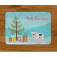 thumbnail image 4 of Carolines Treasures CK3453RUG Bulldog, English Bulldog Christmas Tree Machine Washable Memory Foam Mat, 4 of 4