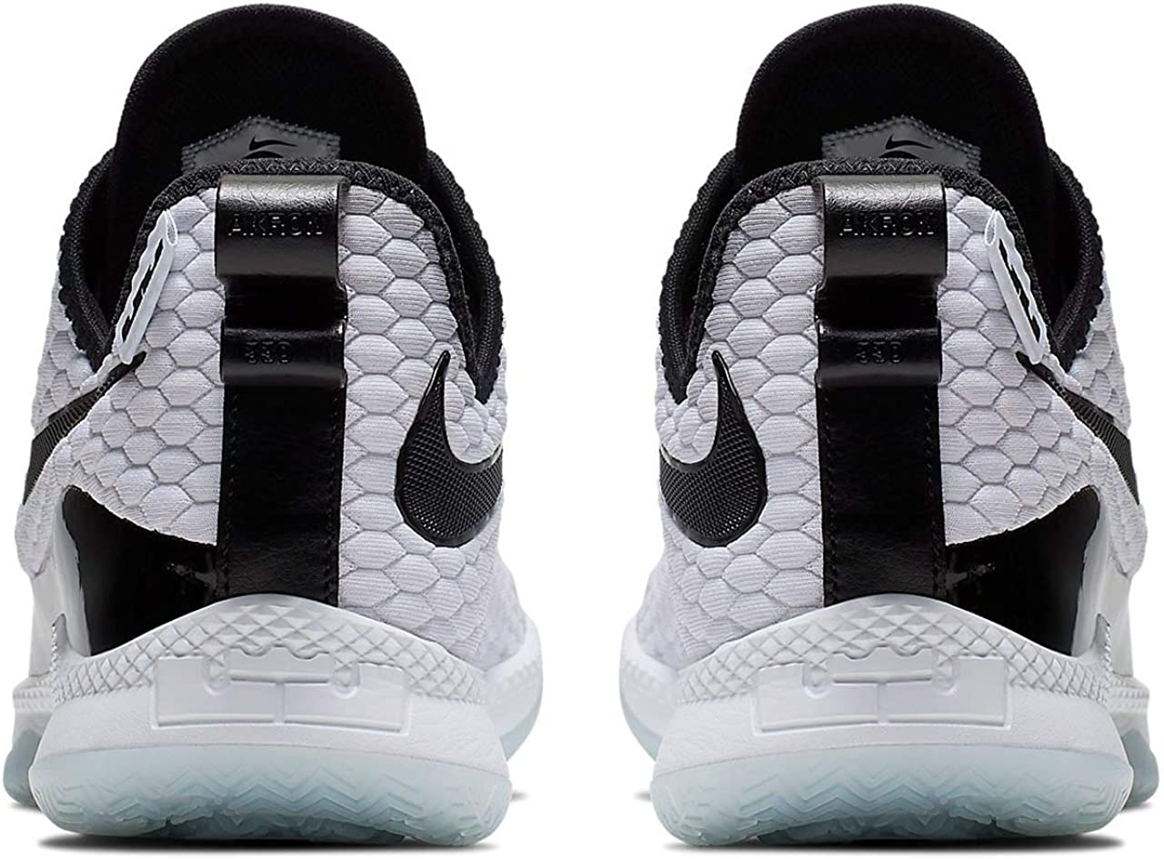 Nike Men's Lebron Witness III PRM Basketball Shoe (8.5 M US, White/Black/Half Blue) - image 4 of 6