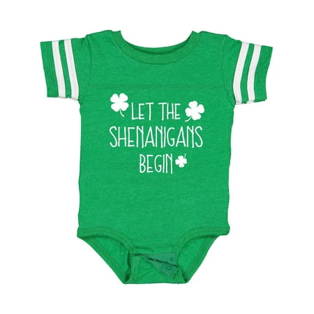 

Inktastic Let the Shenanigans Begin Gift Baby Boy or Baby Girl Bodysuit