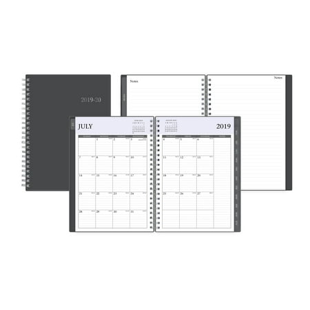 Blue Sky 5.875" x 8.625" Wkly/Mthly Planner Notes, July 2019-June 2020