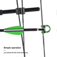 thumbnail image 3 of Aluminum Alloy D-Ring Buckle for Compound Bow String Release Accessory Green, 3 of 4
