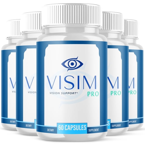 Visim Pro Vision Care Pills Advanced Formula Eye Health Supplement VisimPro 300 Capsules
