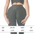 thumbnail image 3 of Women'S Bubble Hip Butt Lifting Anti Cellulite Legging High Waist Workout Tummy Control Yoga Tights, 3 of 5