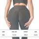 thumbnail image 3 of Mallas de yoga anticelulíticas para mujer, con realce de glúteos y caderas, cintura alta, para entrenamiento y control del abdomen, 3 of 5