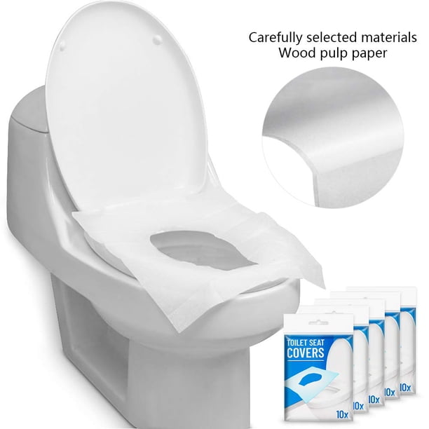 60 Pcs Protege Cuvette Wc Jetable punwey Toilette Wc Jetable Couverture 60 Pcs Protege Cuvette Wc Jetable punwey Toilette Wc Jetable Couverture