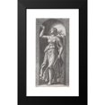 thumbnail image 2 of Marcantonio Raimondi 11x18 Black Modern Framed Museum Art Print Titled - Faith, 2 of 5