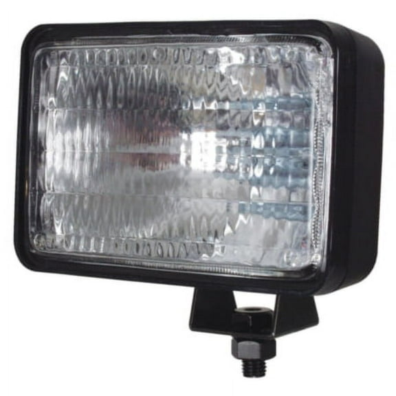 Optronics Rectangular, White, Tractor and Utility Flood Light, Post Mount, Hard Wired Connection