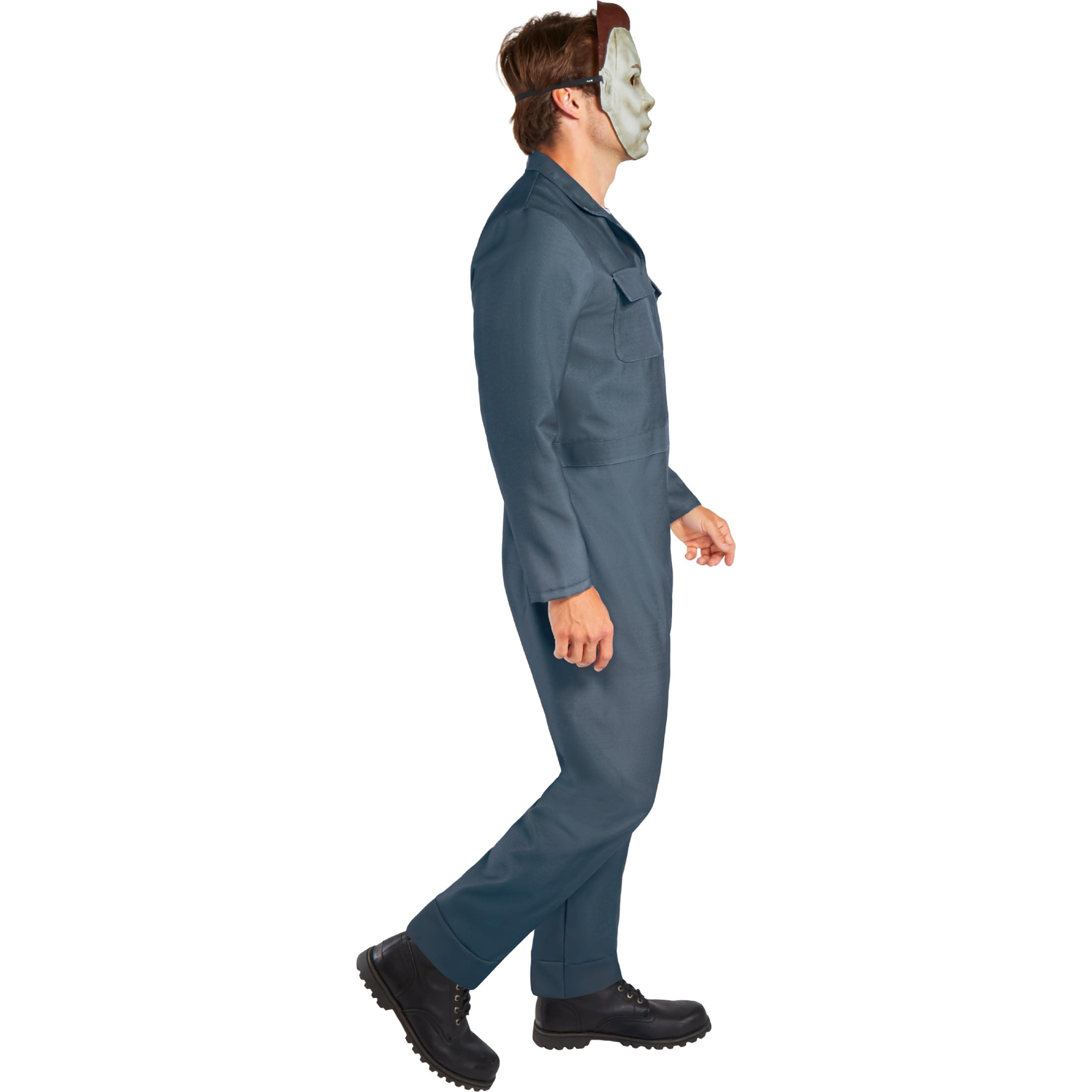 Michael Myers Halloween Costume for Adults, 2-Piece, Men's Size L (36/38), by Rubies