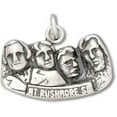 thumbnail image 1 of Sterling Silver 20" .8mm Box Chain 3D Mount Rushmore Pendant Necklace, 1 of 2
