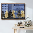 thumbnail image 5 of Holiday Night Collection A - Framed Gallery Wrapped Holiday Canvas - 27 x 41 - Rosewood Frame, 5 of 8