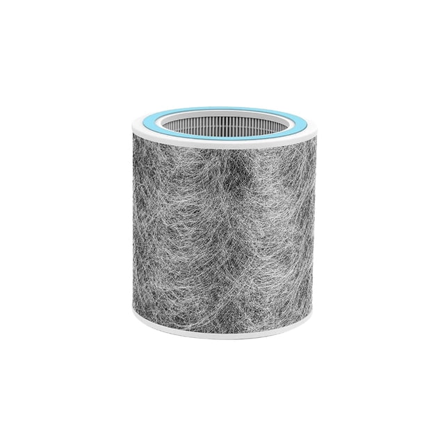 Nispira HC452 HP102 Replacement Filter For Shark NanoSeal Air Purifier HP102PET, HP100, HP105 HC450, HC451, HC455, UA455 3-in-1 True HEPA Activated C