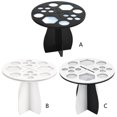 thumbnail image 2 of Makeup Brush Drying Rack Acrylic Paint Brush Drying Rack 14-hole Stick and Dry Brush Rack Cosmetic Brushes Stand Art Drying Rack Black, 2 of 9